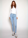 Hazel Skinny Jeans | Blauw | Stretch | Tall
