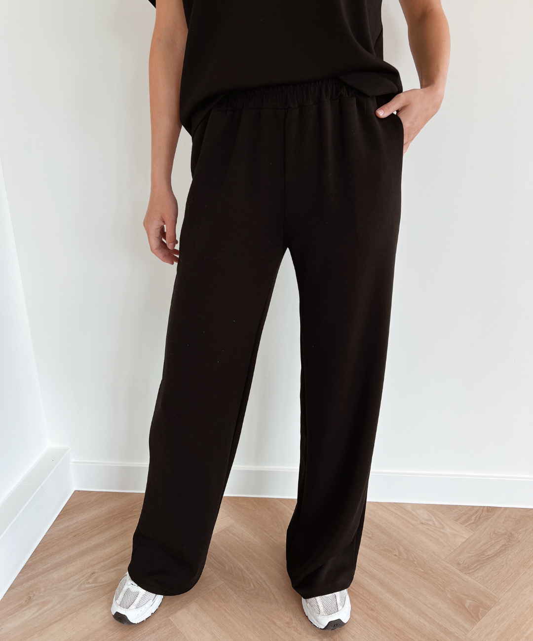 Isabel | Summer jogger pants | Tall | Zwart