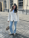 Nova oversized blazer | Cream | Tall
