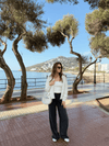 Lauren pants | Linnen | Navy | Tall
