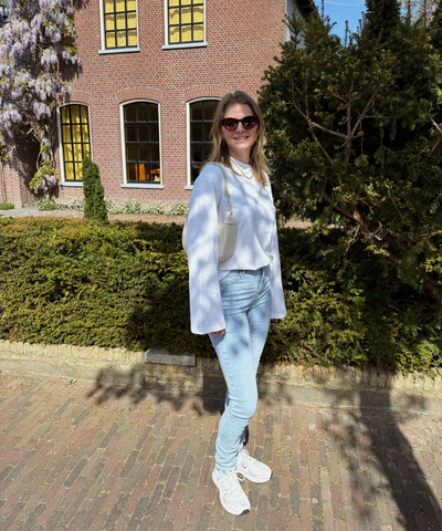 Hazel Skinny Jeans | Blauw | Stretch | Tall