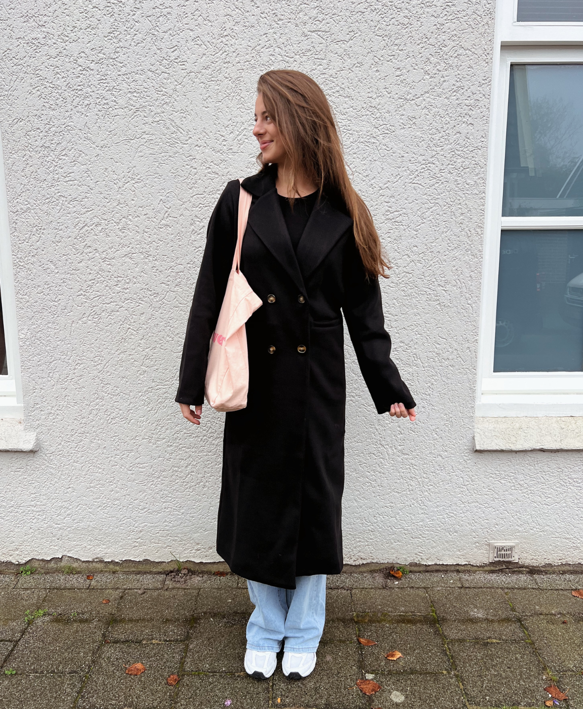 Hailey Coat | Oversized | Black | Tall