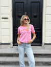 Le Marais top | Pink with orange | Tall