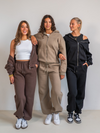 Khloé Zipper Hoodie | Zwart | Tall