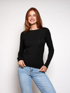 Lexie long sleeve top | Tall | Black