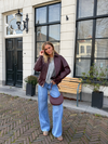 Mila Wide Leg Jeans | Blauw