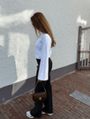 Marley | Wide leg pantalon | Navy | Tall