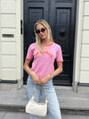 Le Marais top | Pink with orange | Tall