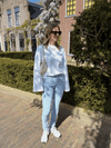 Hazel Skinny Jeans | Blauw | Stretch | Tall
