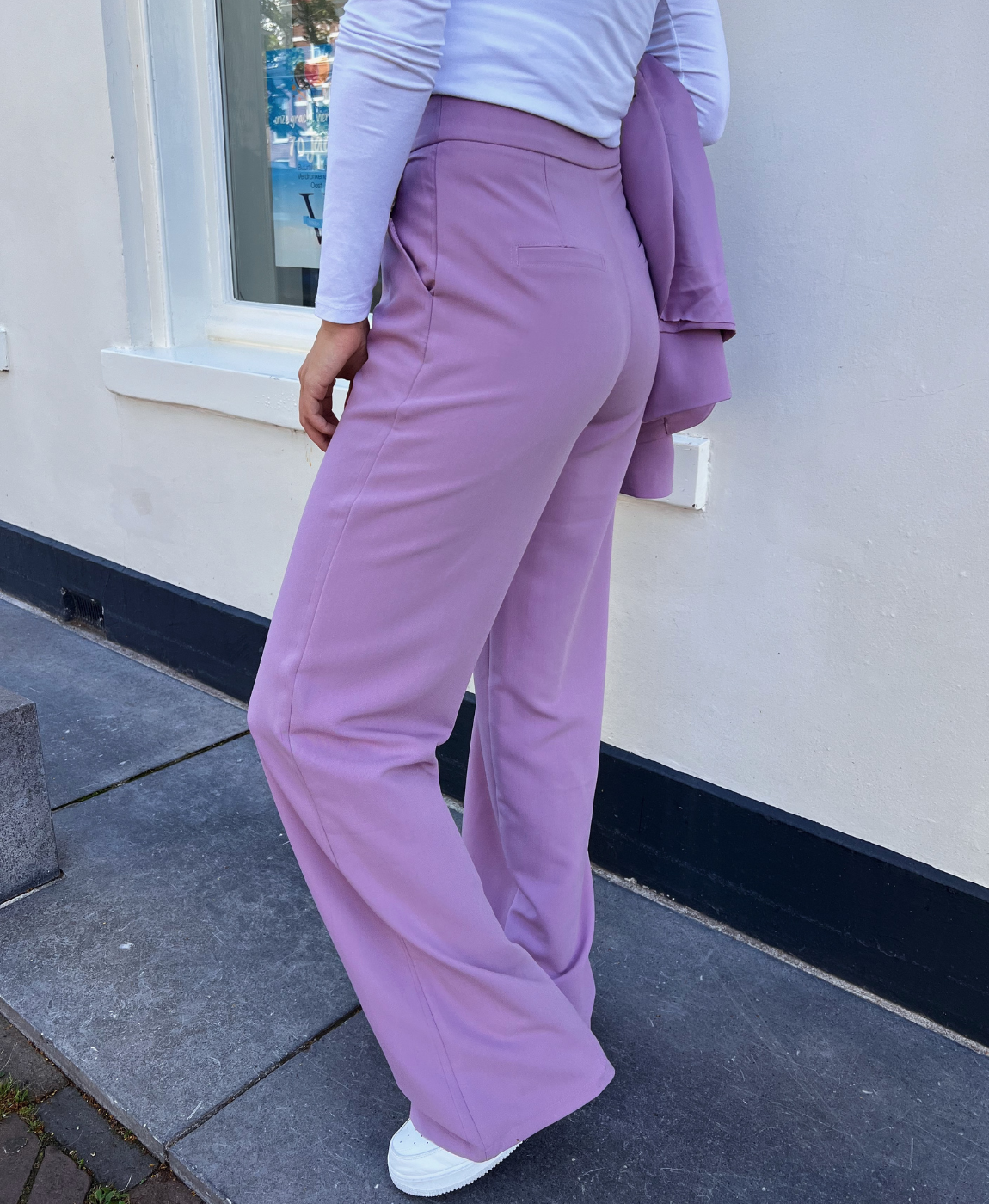 Nova | Wide leg trousers | Lilac | Tall