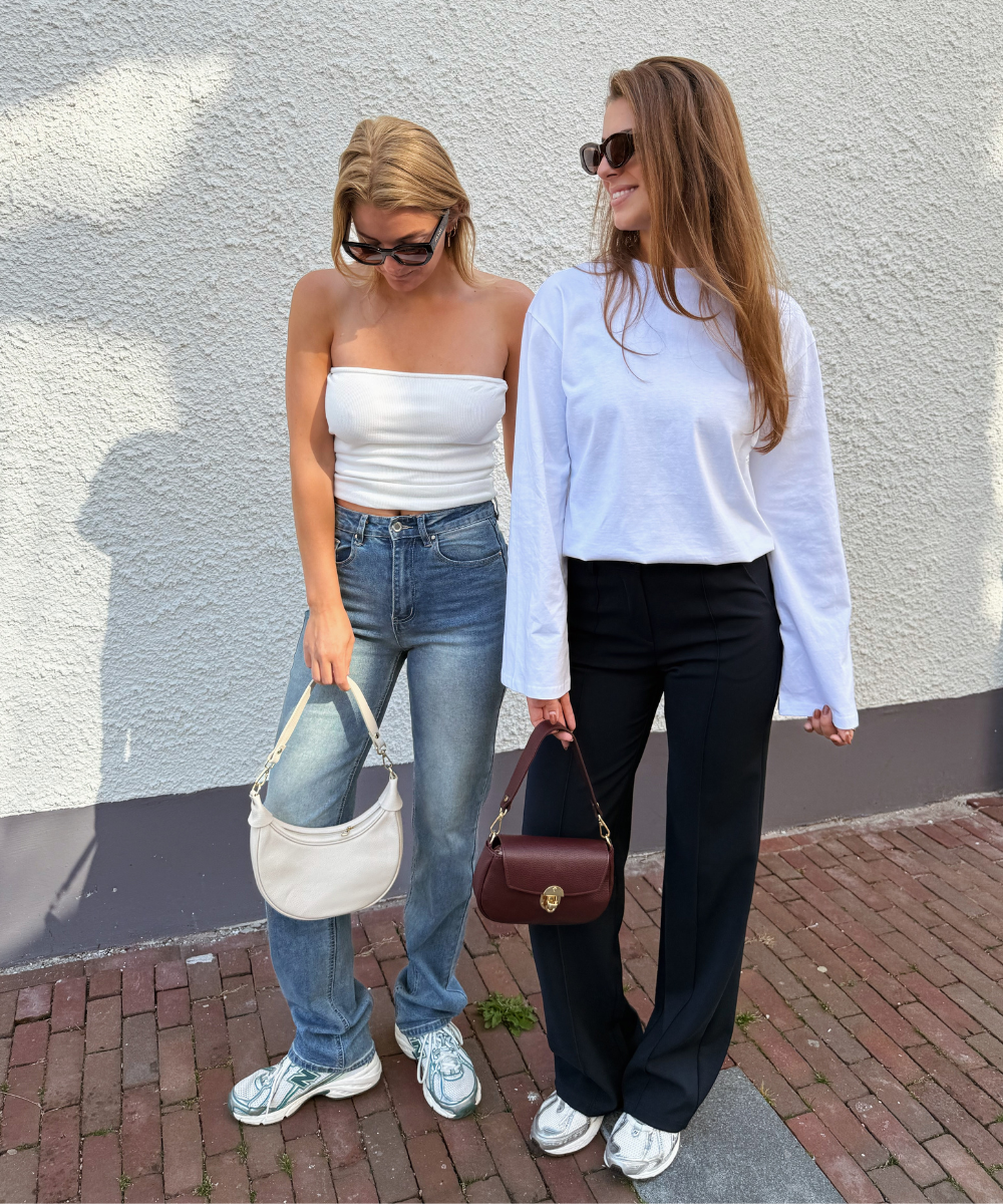 Lizza Mid Waist Jeans | Ocean blue | Stretch | Tall