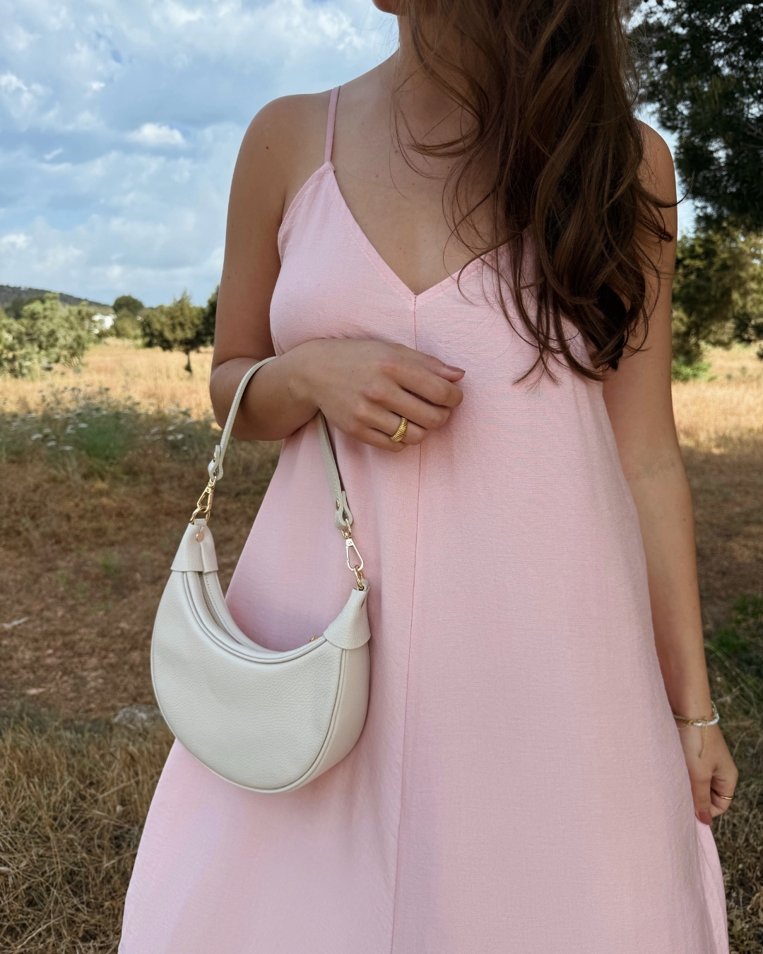 Anna Maxi Dress | Roze | Tall