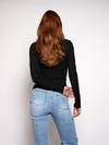 Lexie long sleeve top | Tall | Black