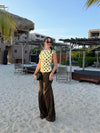 Lauren pants | Linen | Brown | Tall