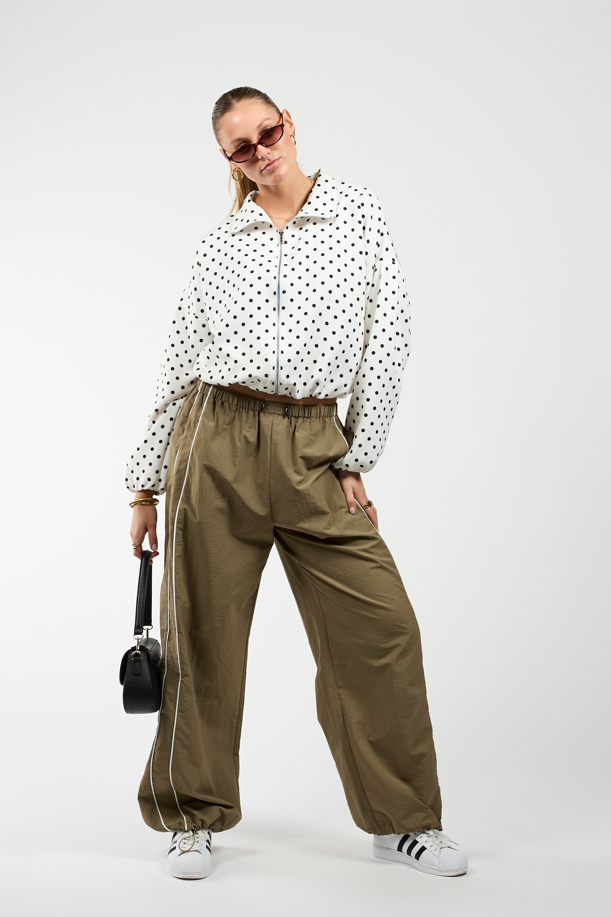 Noor Parachute Pants | Groen | Tall – The Wildflower Club