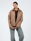 Aya oversized jacket | camel | Tall