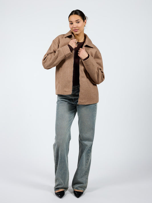 Aya oversized jacket | Camel | Tall