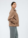 Aya oversized jacket | camel | Tall