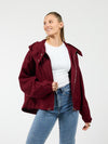 Bibi jacket | Bordeaux | Tall