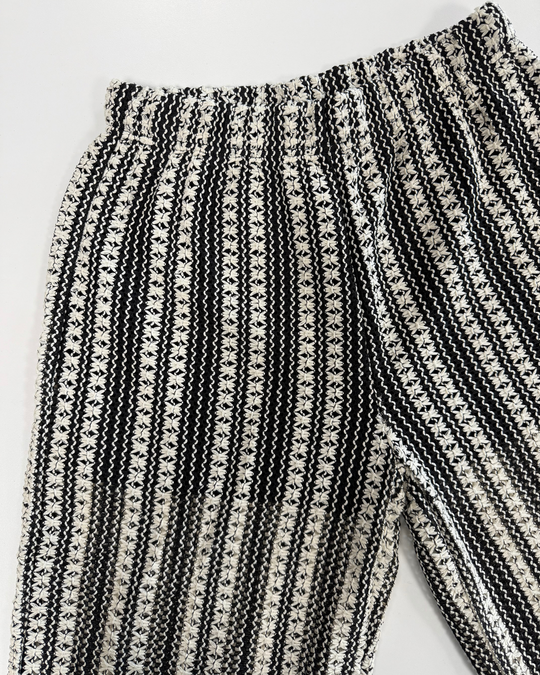 Billie | Summer pants | Black/white | Tall