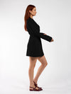 Luna Blazer Dress | Black | Tall