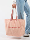 Canvas tas groot | Roze | The Wildflower Club