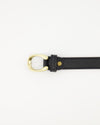 Cece belt black | gold buckle