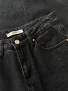 Ella Low Waist Jeans| Washed black | Tall