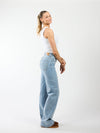 Sassy | Super Wide Leg Jeans | Stretch | Blauw | Tall