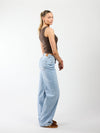 Jade Super Wide Leg Jeans | Mid waist | Blue | Tall