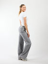 Sassy | Super Wide Leg Jeans | Stretch | Washed Grey | Tall
