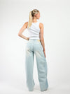 Olivia Balloon Jeans | Mid-waist | Mixed denim | Tall
