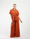 Steph | Wide leg pants | Terracotta | Tall