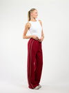Zaar Track Pants | Bordeaux | Tall