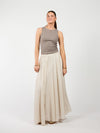 Noa Basic Tank Top | Lichtbruin | Tall