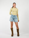 Sera | Denim Shorts | Blue | Tall