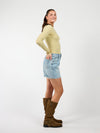 Sera | Denim Shorts | Blue | Tall