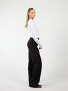 Jula wide leg pantalon | Zwart | Tall