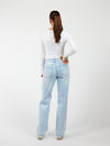 Josie | Mid Waist Jeans | Lichtblauw | Stretch | Tall
