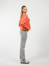 Vive Vest | Oranje roze gestreept | Tall
