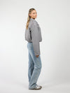 Naya jacket | Geruit zwart | Tall