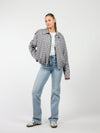 Naya jacket | Geruit zwart | Tall