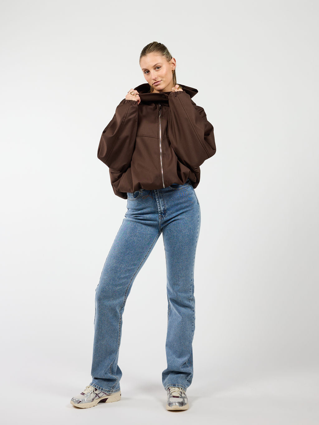 Bibi jacket | Donkerbruin | Tall – The Wildflower Club