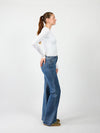 Romy Flared Jeans | Blue | Stretch | Tall