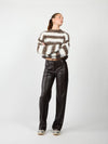 Kaya Knit | Brown striped | Tall