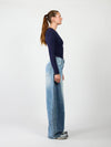 Liza long sleeve top | Navy | Tall