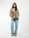 Livy top | Taupe | Tall