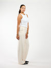 Kate | Wide leg pantalon | Cream | Tall