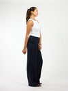 Kate | Wide leg pantalon | Navy | Tall