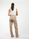 Kate | Wide leg pantalon | Taupe | Tall